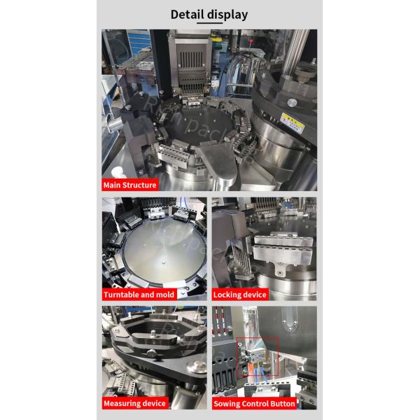 Empty Hard Gelatine Capsule Filling Machine Fully Automatic Pharmaceutical