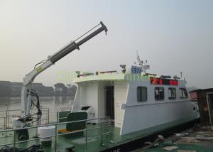 1 Ton Marine Hydraulic Boom Crane Telescopic Boom Less Installation Area