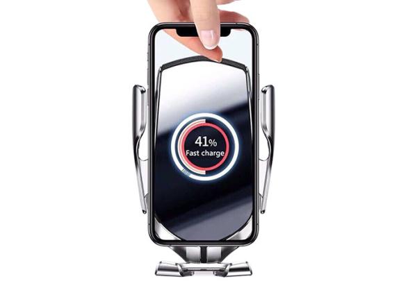 Quality Smart Sensor S5 ABS 10W QI Wireless Car Charger for sale