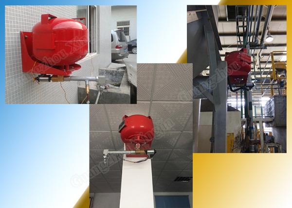 Quality Data Center FM200 Fire Suppression System with 40 Hanging Tank for sale