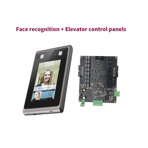 Buy cheap Standalone WDR Face Recognition Terminal Board Elevator Door Gate product