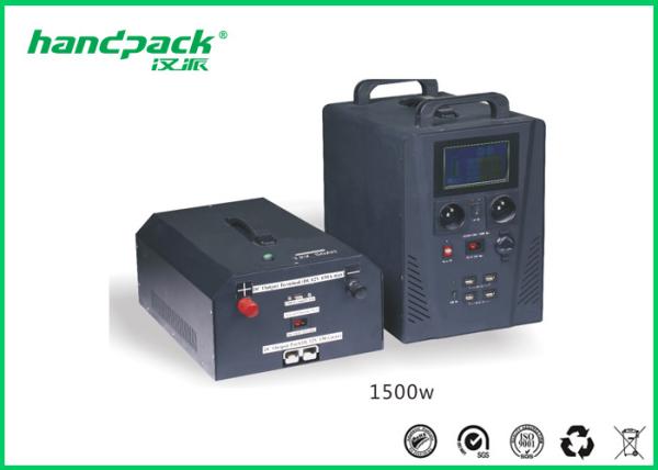 Quality Emergency 1000W / 1500W Portable Power Station Generator With AC Inverter for sale
