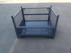 China Metal Cage Ibc Foldable Pallet Container Stackable Pallet Container Customized Color on sale