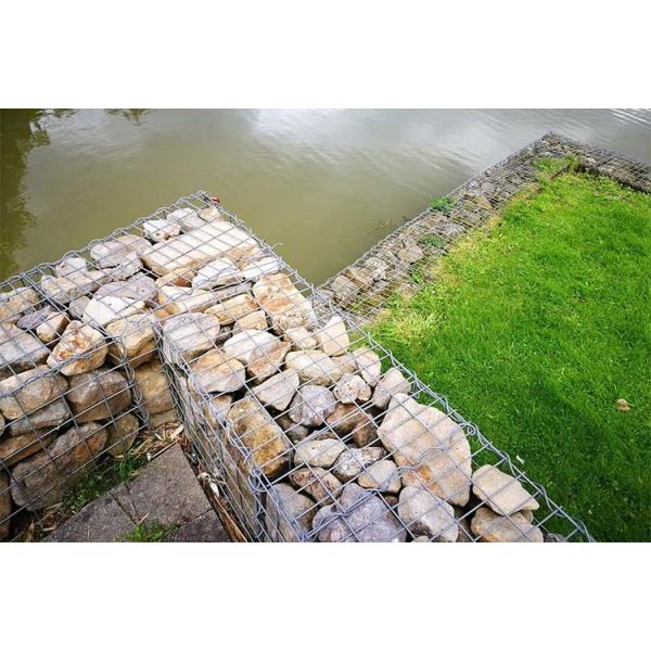 Strong And Sturdy Welded Gabion Wall Rock Cages For Landscaping 50mm X 50mm