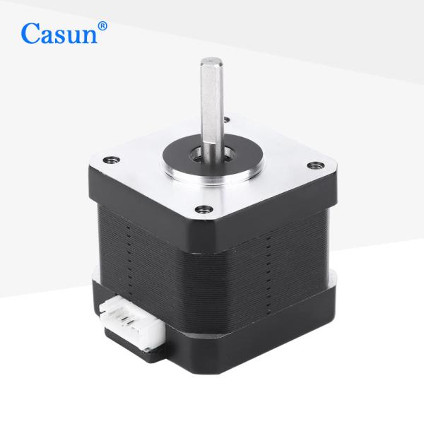 Quality 360mN.M 40mm Nema 17 1.8 Stepper Motor 1.68A For Mechanical Arm for sale