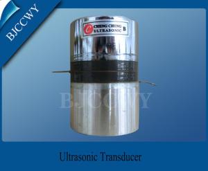 China 40khz Ultrasonic Cleaning Transducer , 40khz/76khz/100khz Three Submersible Ultrasonic Transducer on sale