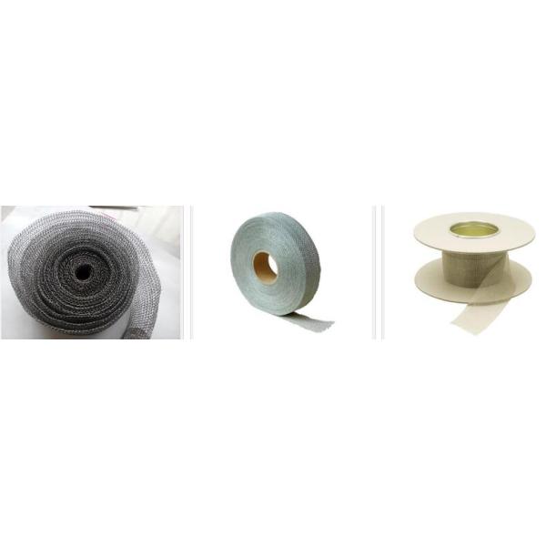 Shielding Knitted Wire Mesh Tape Stainless Steel 10m Roll