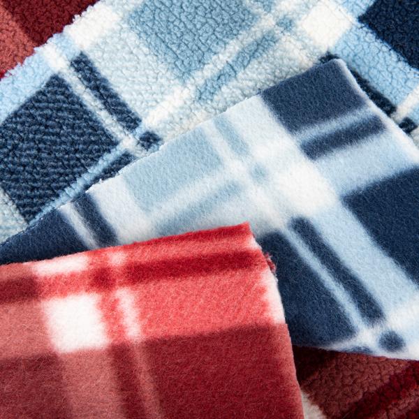 Double Sided Printed Polyester Cotton Velvet For Comfortable Clothing Production