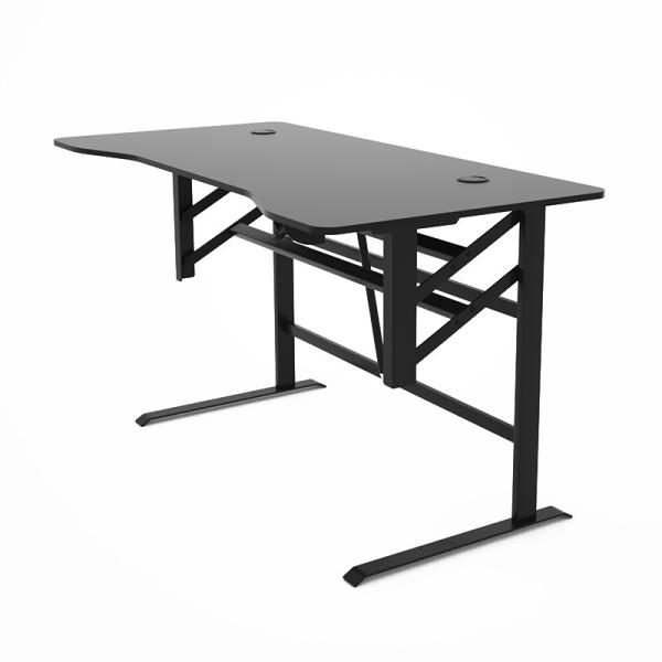 Quality Height Adjustable Sit Stand Table Pneumatic Lifting Desk Standing Desk for sale