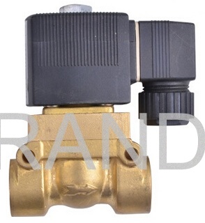 24 Volt DC Mini Magnetic Solenoid Water Valve Stainless Steel / Brass Material 2W025-08