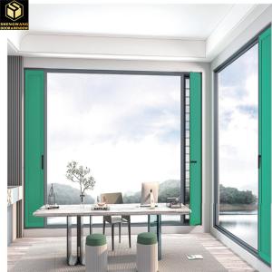 Villa Push Pull Curtain Wall Window Transparent Aluminium Window Sliding Frame