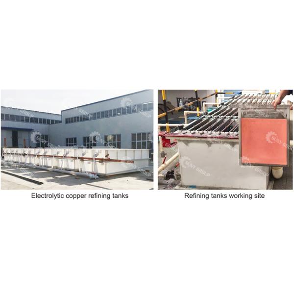 PLC Controlled Copper Electrorefining Plant for Sustainable Cathode Recycling Process