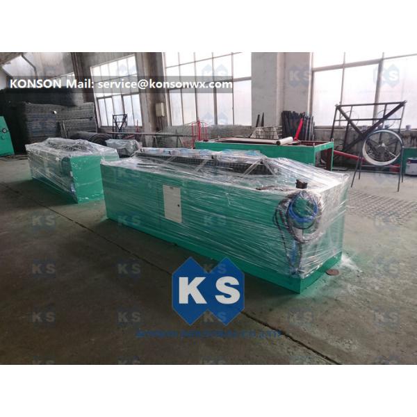 Galvanized Hexagonal Gabion Wire Netting Machine With Automatic Oil System