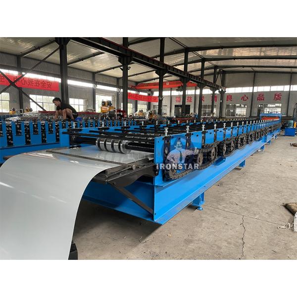 “Flying Tracking Cutting Trapezoidal Color Steel Roof Roll Forming Machine For Saudi Arabia Market High Speed Flying Tracking Cutting Trapezoidal IBR