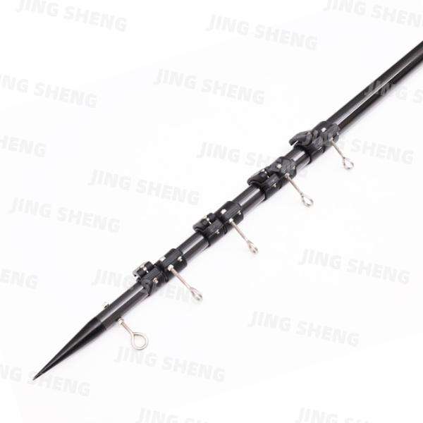 3K Weave Design Carbon Fiber Outrigger Poles Corrosion Resistant Telescoping Outrigger