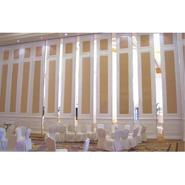 POM Hanging Wheels Foldable Partition Wall 130mm Removable Divider Wall