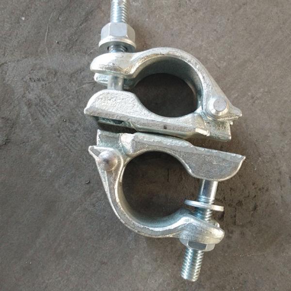 Quality Customized Steel Scaffolding Swivel Clamps parts EN74 BS1139 for sale