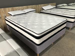 Full Size Double Foam Mattress / Luxury Design Firm Mattress Topper