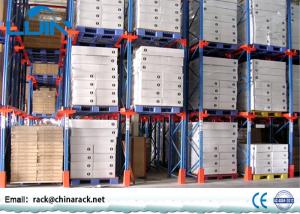 China Industrial Warehouse Drive In Pallet Rack Convenient Pick Up Cargos on sale