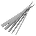 6PCS Round Carbon Steel File Set with Plastic Carrying Case and Customization