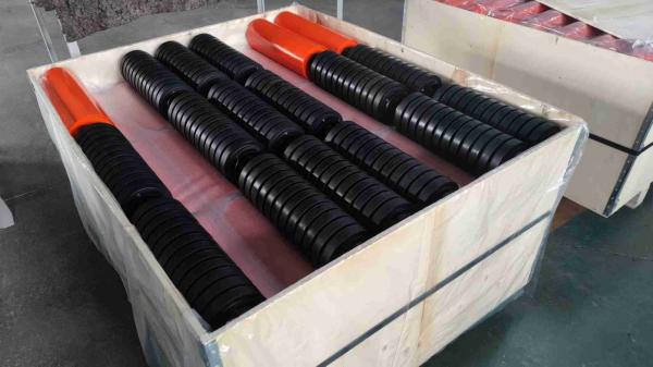 Quality Heavy Duty Impact Roller Designed For Superior Shock Absorption In Conveyor Systems for sale