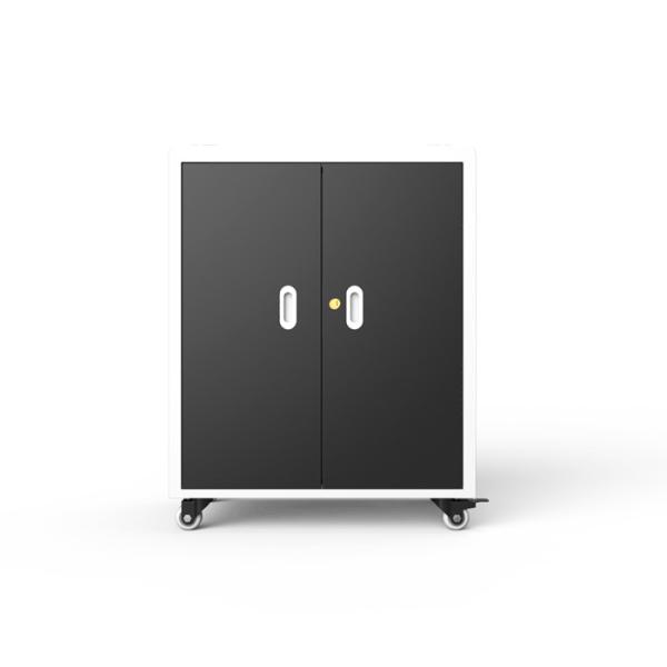 30 Tablets Socket Ipad Chromebook Charging Cabinet With Universal Wheels