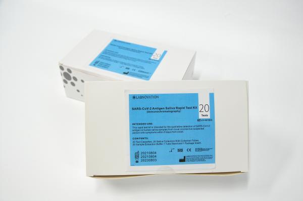 Quality IVD SARS-CoV-2 20 Tests Professional ART Self Test Kit ISO9001 for sale