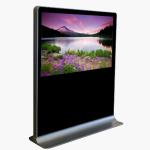 Horizontal Android Touch Screen Kiosk Systems Totem LCD Advertising Machine