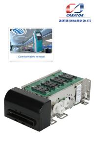 Buy cheap Motorized Insert Magnetic Card Reader For Kiosk , Smart Card Reader With RS232 Interface product