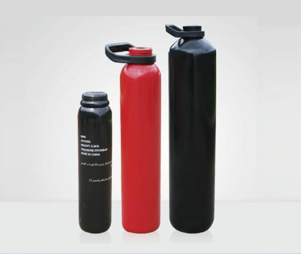 Quality ISO9809-3 High Pressure Gas Cylinders 37Mn Seamless Steel 2L To 68L for sale
