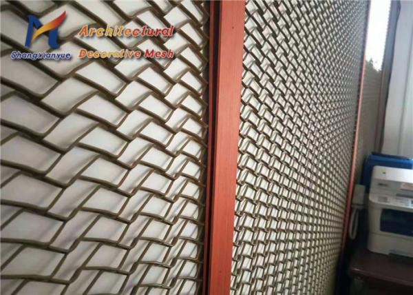 Quality Powder Coated Aluminum Expanded Mesh 2m Diamond Mesh Metal Sheet for sale