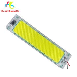 COB Dome Car Indoor Light 108SMD 12V-24V LED Panel Light Waterproof Self Adhesive