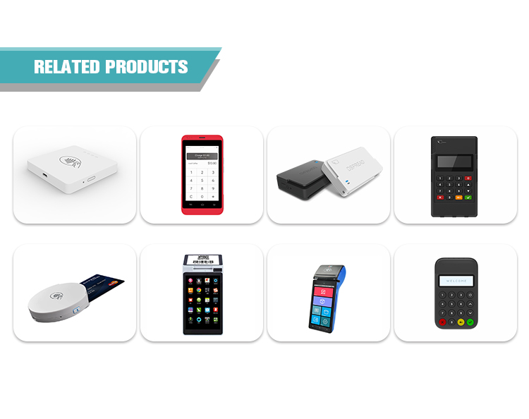 Portable Contactless RFID NFC Reader Pos Teminal EMV Chip Card Reader
