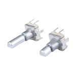 Encoder Switch,360° 15mm Metal Axis Encoder For Volume Control ,Push Button