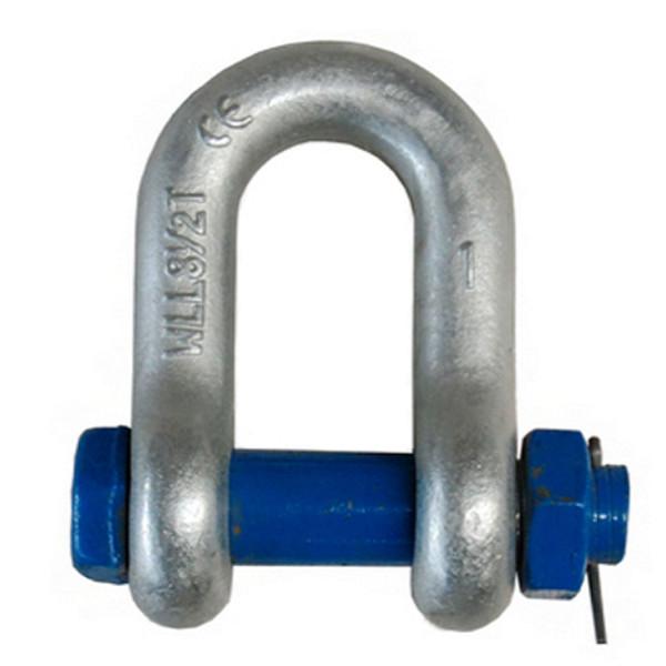 Quality Galvanized G2150 Boat Anchor  Screw Pin Chain Shackle With Safety Bolt Pin for sale