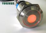 LED Illuminated Automotive Push Button Switches With CE RoHS Certication