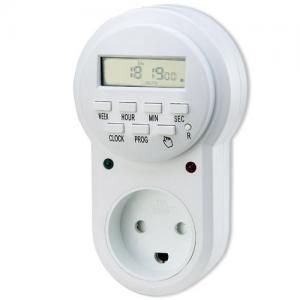 Buy cheap Digital Light Timers Denmark 7 Day Programmable Plug Socket Timer With Rainproof Cover product