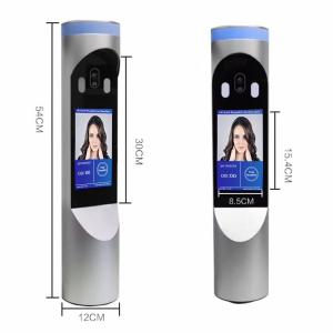 Buy cheap 5 Inches DC12V Temperature Detection Face Recognition Terminal product