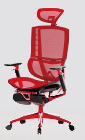 PA Castor Ergonomic Home Office Chair Lumbar Support Polyester Mesh