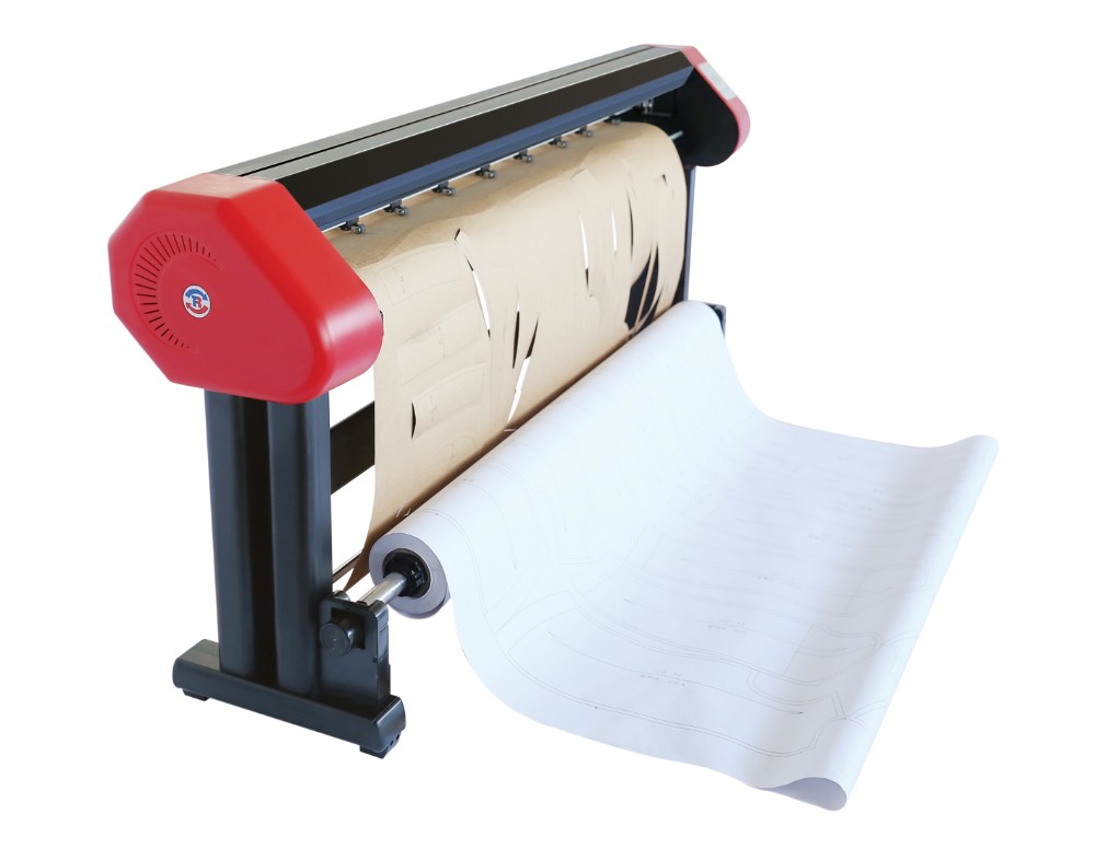 Industrial Textile Printing Machine , Single Color Fabric Plotter Cutter