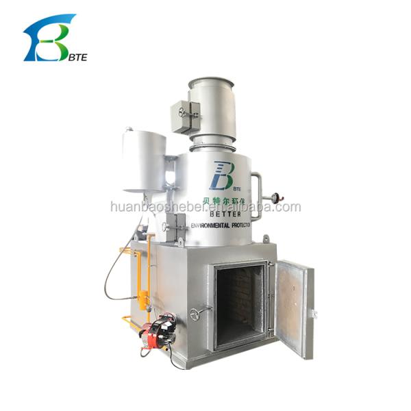 Environmentally Friendly Plastic Rubber Waste Incinerator with Less Than 3% Ash Rate