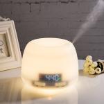 400ml Electric Cool Mist Essential Oil Diffuser Alarm Clock