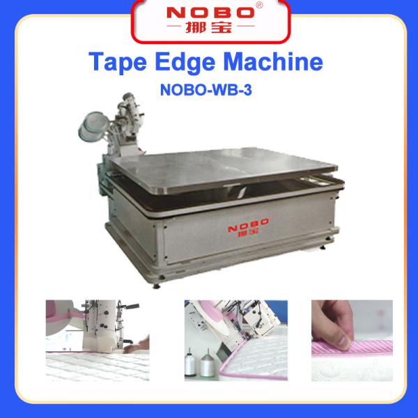 Quality Tape Edge Machine Production Efficiency 15 Sheets / Hours NOBO-WB-3 for sale