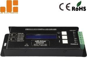 Buy cheap DMX512 Decoder LED Dimmer Controller With RJ45 Pluggable Terminals 300g product