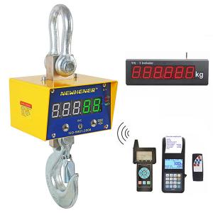 China Industrial Lifting Digital Hanging Crane Scale Wireless Remote Display 500kg on sale