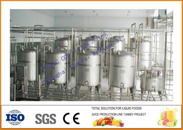 Quality SS304 Complete Dairy Milk Production Line CFM-P-5-10-T/H CE Certification for sale
