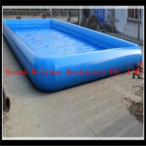 China 15*20m PVC0.9mm big water park equipment inflatable swimming pool bubble inflatable pool on sale