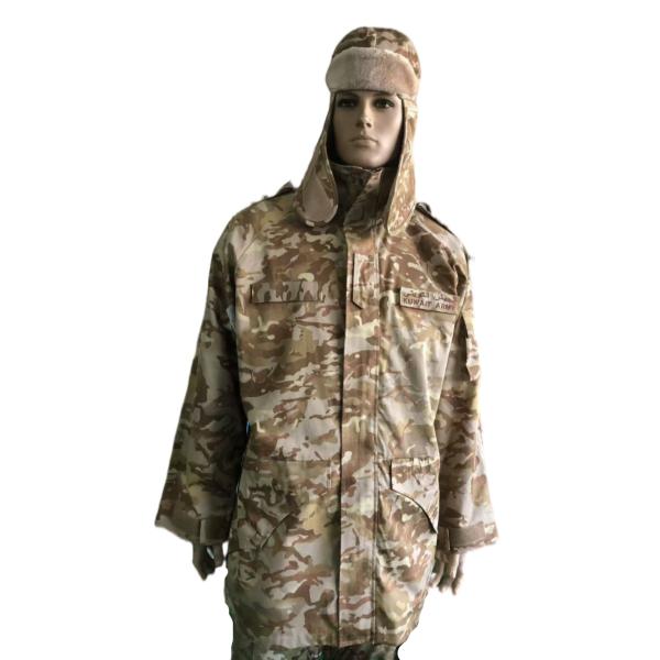 Polyester / Cotton M65 Military Winter Jacket Functional Waterproof
