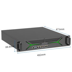 Buy cheap 2U Rack Mount Application Server 4 Optical Port For Modernize Data Center product