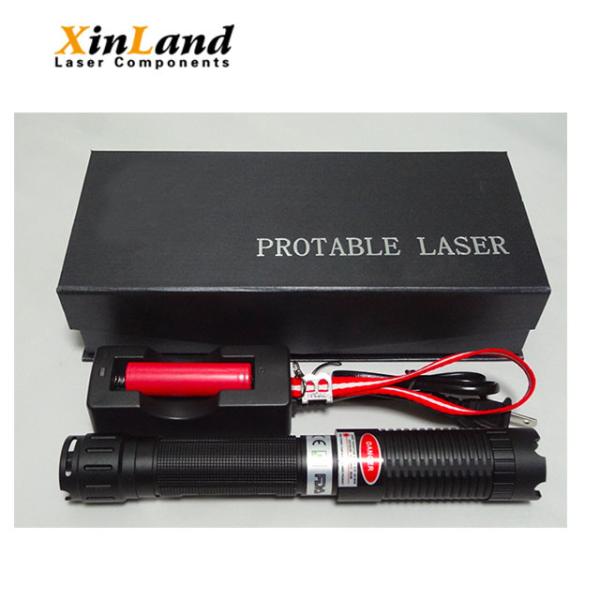 Quality Infrared Lighting 2000mw Red Laser Pointer Pen With Burning Cutting for sale